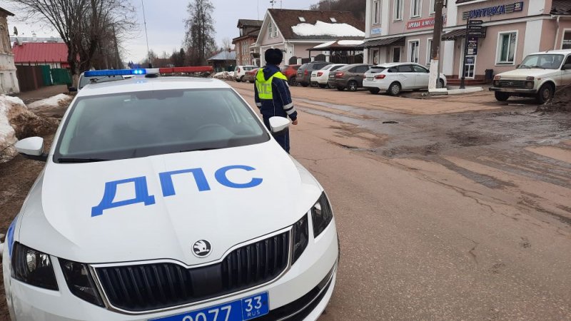 Полицейские провели в Гороховецком районе оперативно-профилактическое мероприятие «Улица»